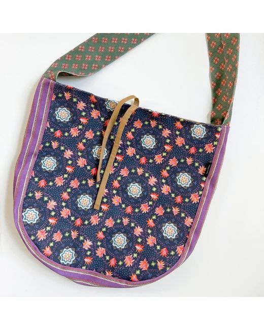 Maraethra Blue Mandala Daily Cotton Bag