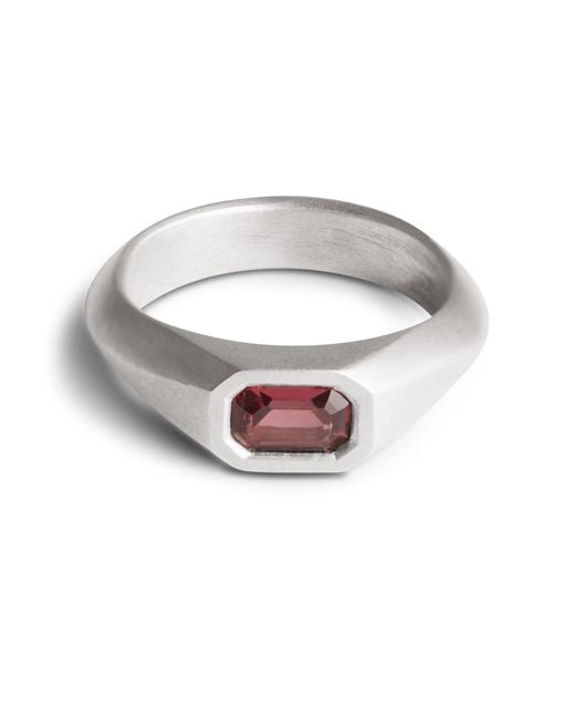 Kasun Metallic Signet Ring