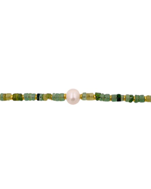 1610Istanbul Metallic Istanbulite Gemstone Bracelet