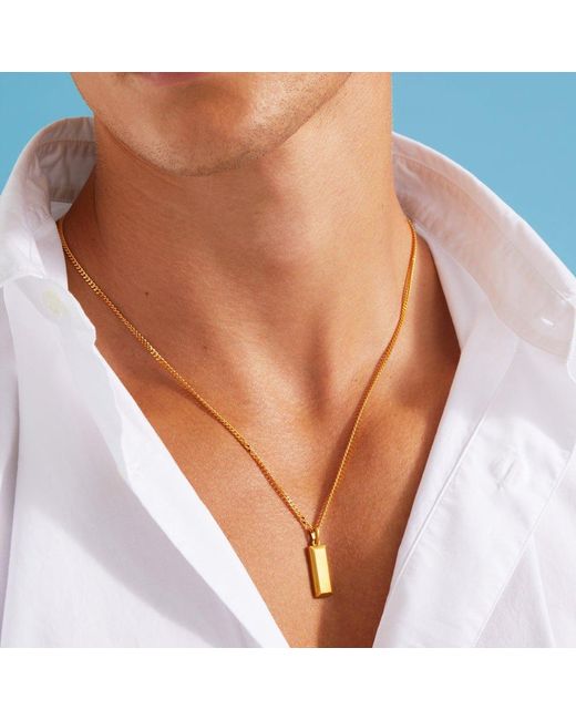 7879 Metallic Diamond Cut Curb Chain Necklace