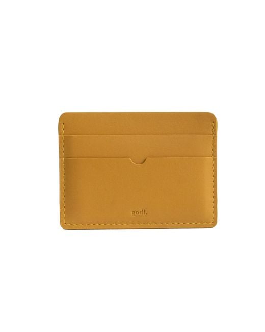 godi. Multicolor Handmade Leather Card Case