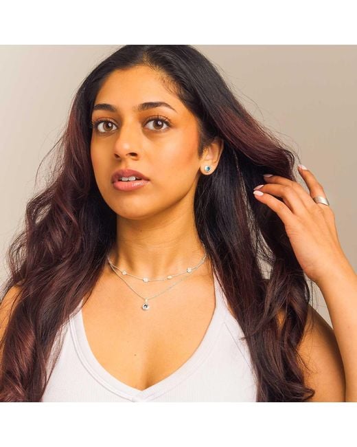 Moon London Metallic London Topaz Vermeil Necklace
