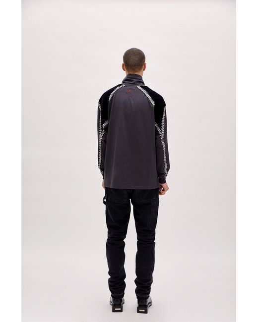Pcfg Black High Neck Tee for men