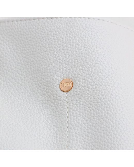 Storm White Aphrodite Slouch Shoulder Bag