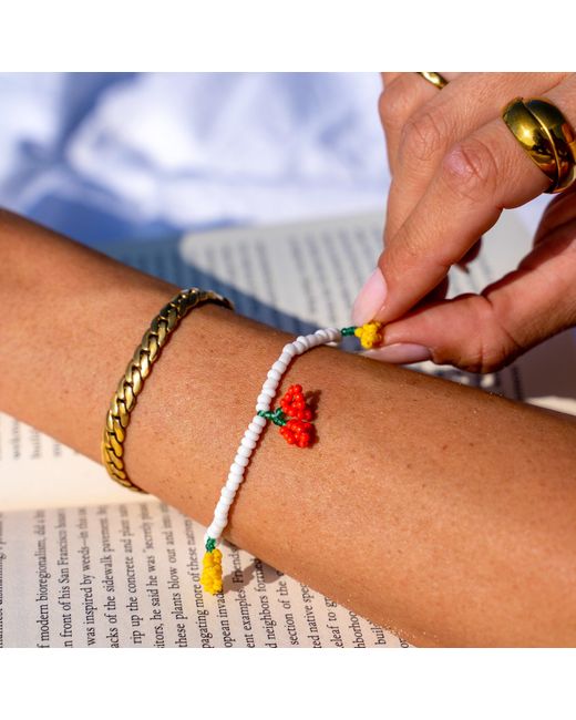 Mickey's Girl Metallic Sweet Bead Bracelet