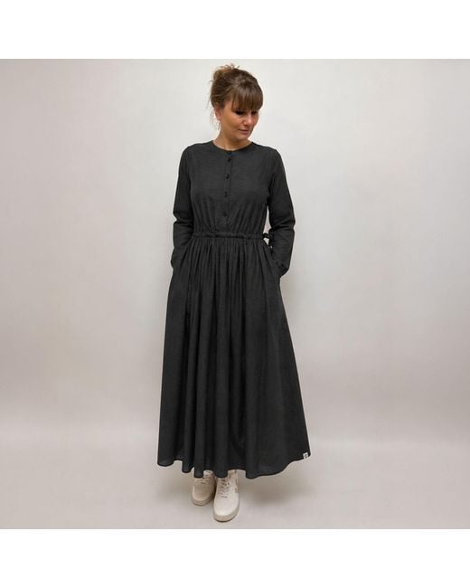 GROBUND Black Agnete Dress