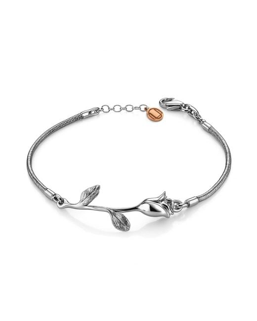Unaloe Metallic Mood Rose Bracelet