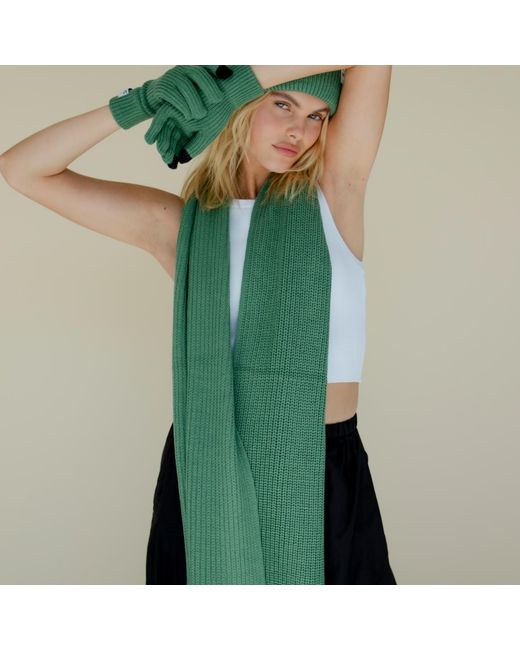 Arctic Fox & Co. Green Recycled Bottle Scarf