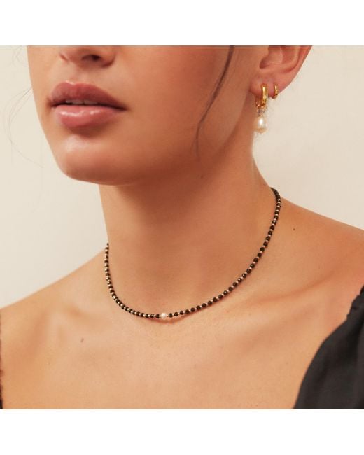 Lily & Roo Metallic Spinel Gemstone Choker