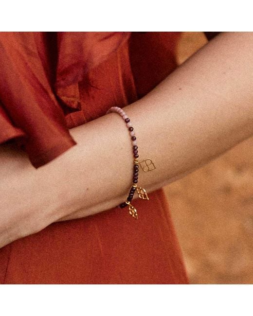 Charlotte's Web Jewellery Pink Marrakesh Sunrise Beaded Bracelet