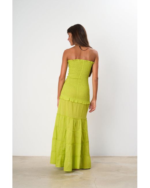Par Y Escala Sl Green Roma Lima Dress