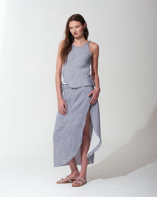 MARICEL Purple Agnese Wallet Skirt