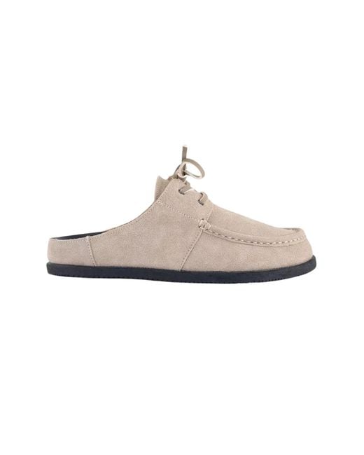 Goodnews White Neutrals Kindlin Lace Mule Suede