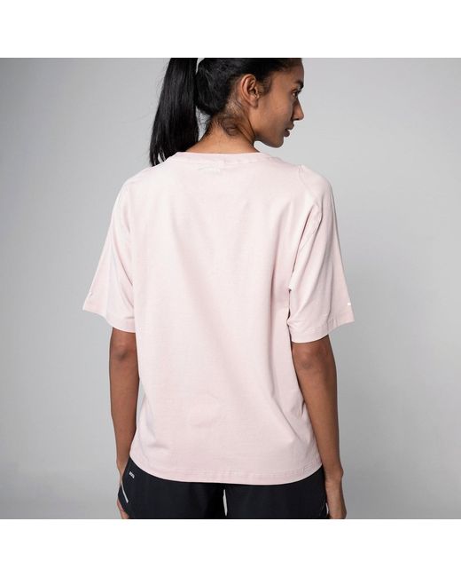 Aora Athletics Purple Zenja Eco-Friendly Loose Shirt For – Flowy Lightweight Cotton-Blend Top