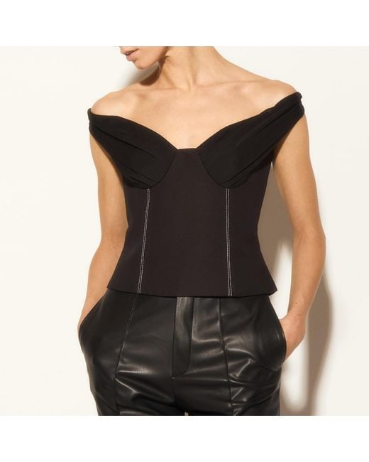 Herfetch Black Grace Top
