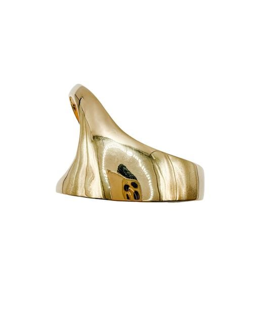 Babaloo Metallic Palm Cuff Bracelet