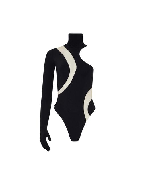 Room 24 Blue Sabrina Bodysuit