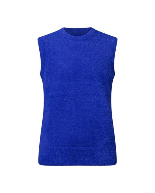 Chuks Collins Blue Oke Sleeveless Top for men