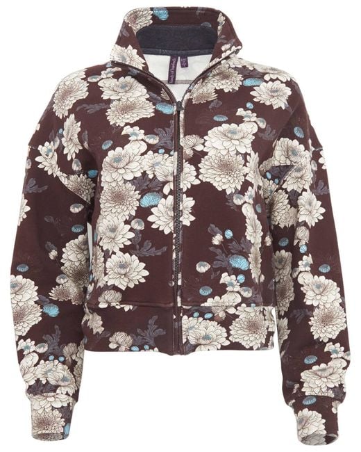 Lords of Harlech Brown June Serious Floral Jacket