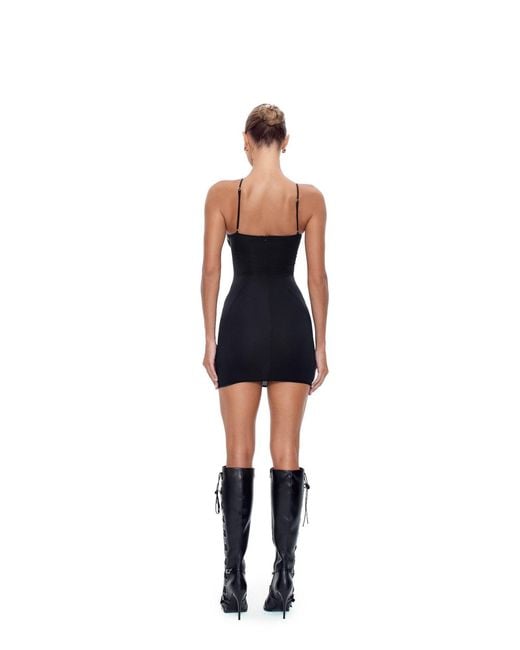 GOD SAVES QUEENS Black Mia Dress