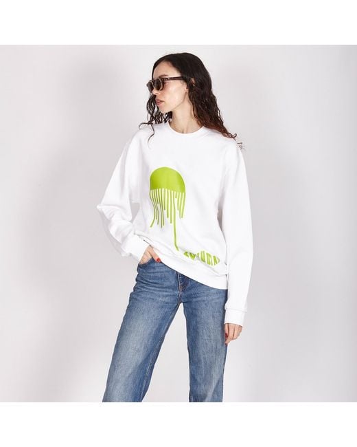 SOHUMAN Yellow Styles Sustainable Sweatshirt