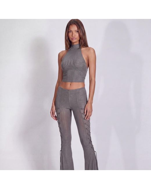 Khéla the Label Gray No Introduction Pants