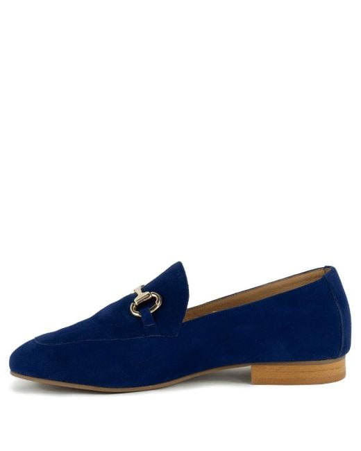 Keith Scarrott Shoes Blue Pezzan Snaffle Loafer