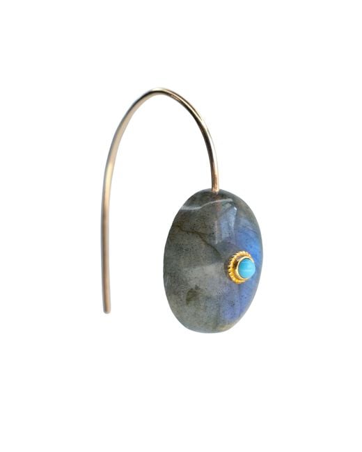 Bombyx House Blue Labradorite Drop Earrings