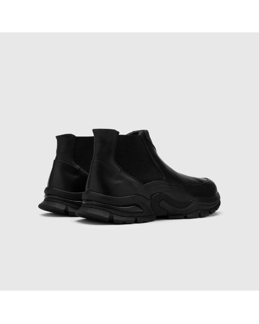 Ilvi Black Bened Leather Boot for men