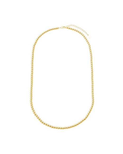 Nazzar Metallic Beaded Sphere Necklace
