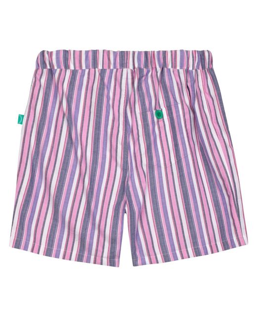 Lounge Purple Vaquita Organic Brushed Cotton Lounge Shorts for men