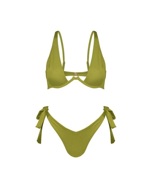 Cherina Beachwear Llc Green Ella Bikini