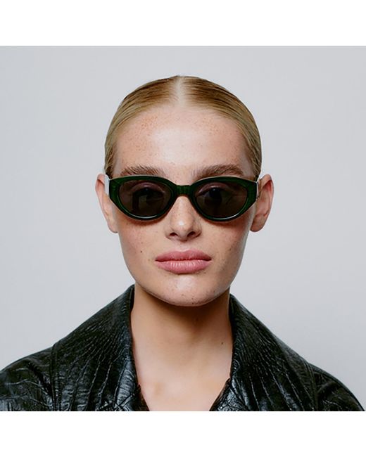 A.Kjærbede Green Winnie Dark Transparent for men
