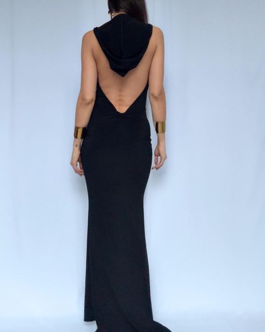 Alia Studio Black Muse Maxi Dress