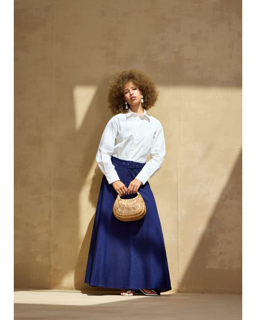 Ashita Fernandes Blue Ranie Skirt