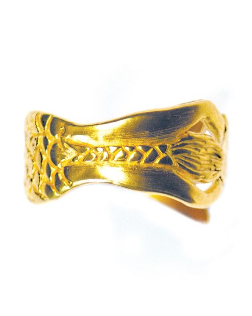 Lexi Jewelry Yellow She's My Lady Adjustable Mermaid Ring