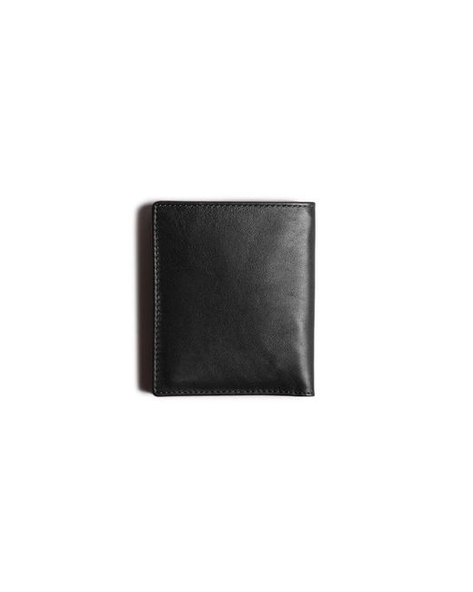 Harber London Black Leather Bifold Wallet With Rfid Protection for men
