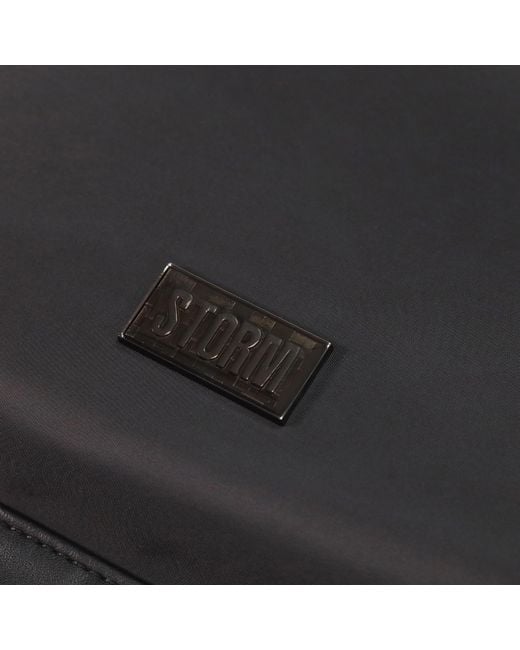 Storm Black Zephyr Nylon Holdall for men