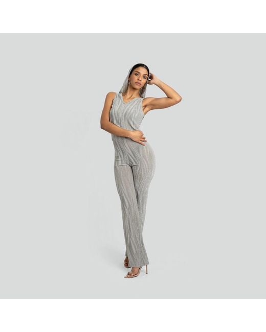 Maui X Lolita Gray Regality Hooded Romper