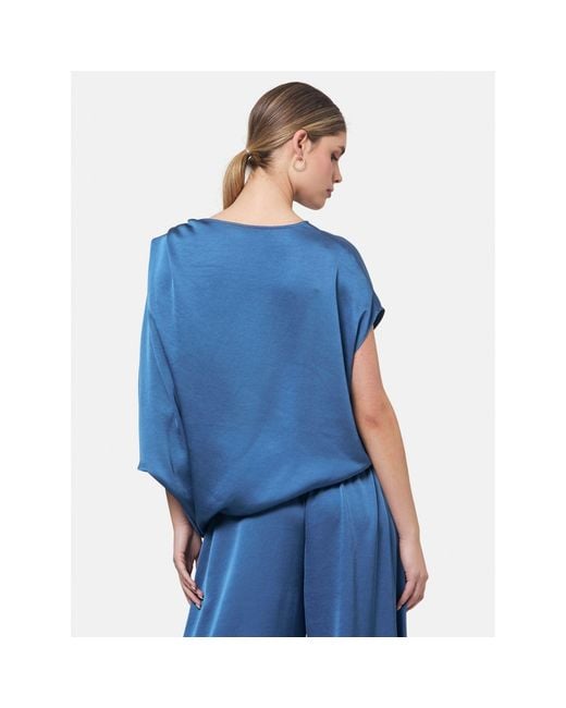 Helen Mcalinden Blue Berna Storm Blouse