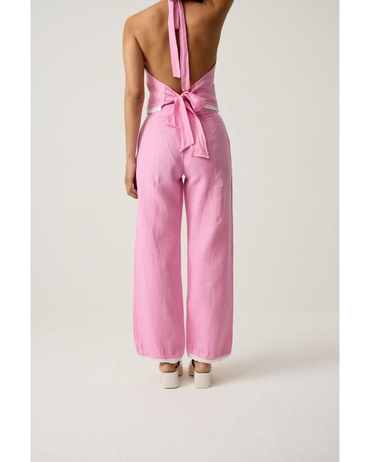 Imaura Pink Beyond The Wallflower Trousers