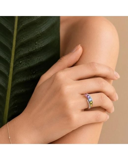 Ormiro Pink Pocket Tourmaline Gemstone Ring