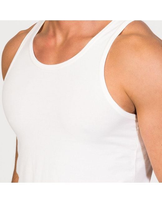 Zd - Zero Defects Gray Neutrals Neptuno Tank Top Soy Fiber – Antibacterial & Lightweight Fit for men