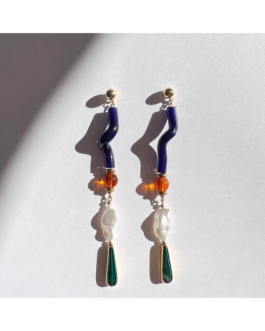 Aracheli Studio Black A Twist Earrings