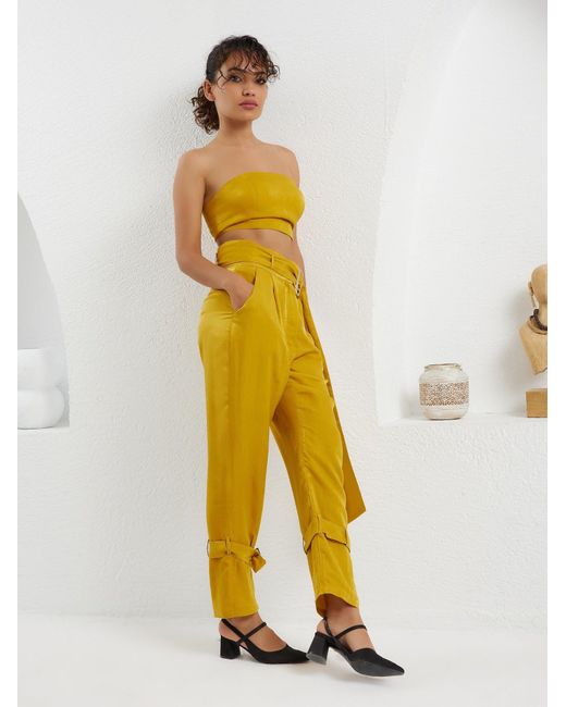 Lumina Eligma Yellow Matador Pants