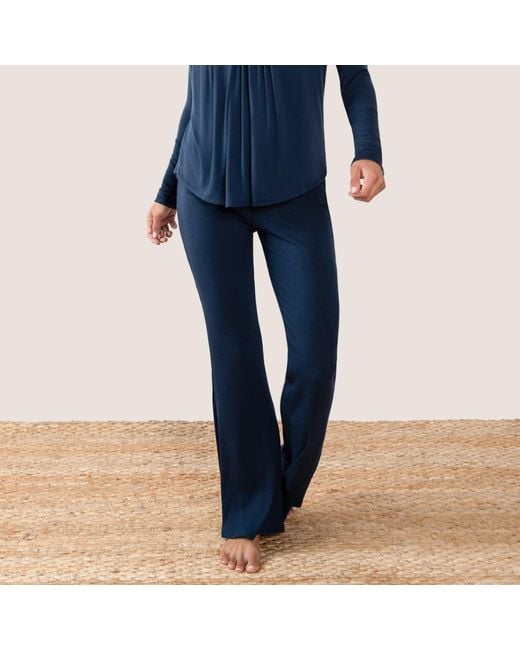 JJwinks Black Getaway Ribbed Pants
