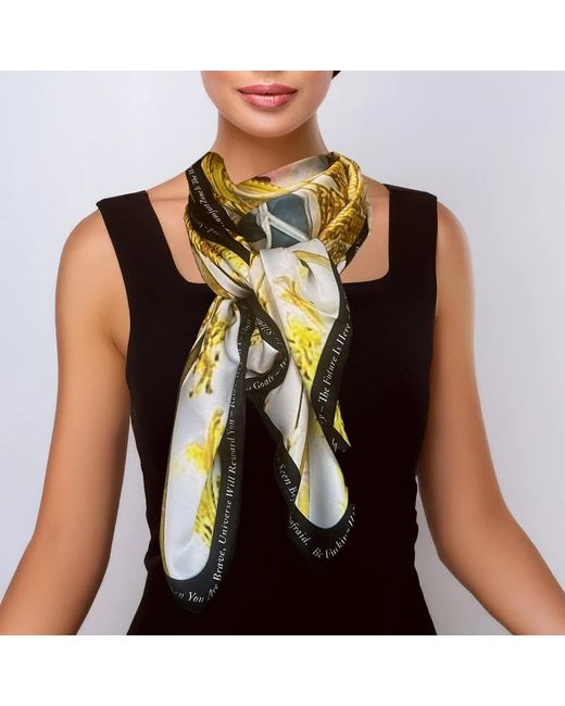 Maxjenny Yellow Scarf
