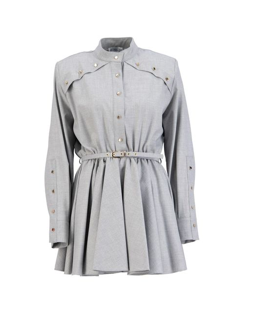 Ma Mulier Gray Merw Dress
