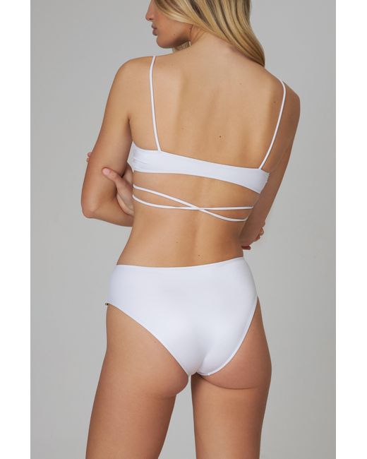 Bianca Resortwear White Romi Bikini Top