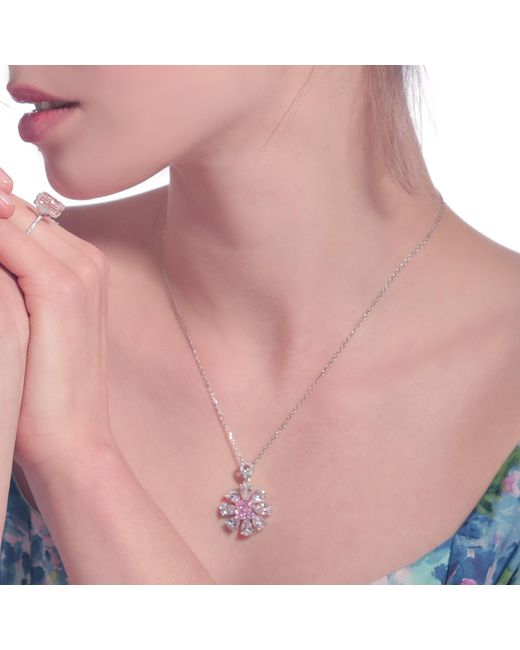 Jiaying Wang Wjy Studio London Multicolor Brilliant Diamond Sun Necklace